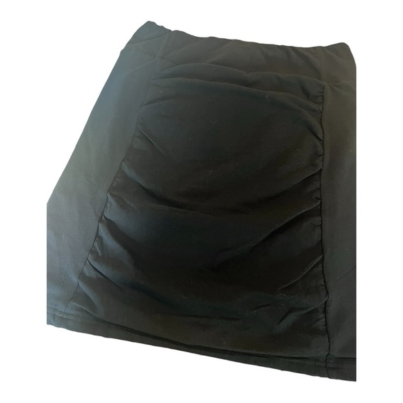 Black Body Esteem Pencil Scrunch Black Short‎ Skirt Simply Noelle NEW Size S/M - Picture 6 of 12